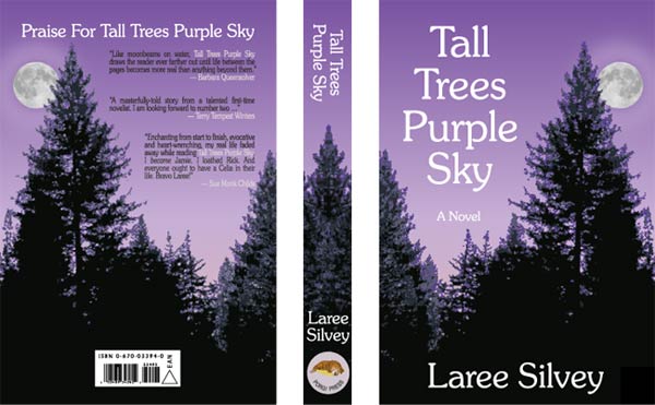 tall trees purple sky book cover