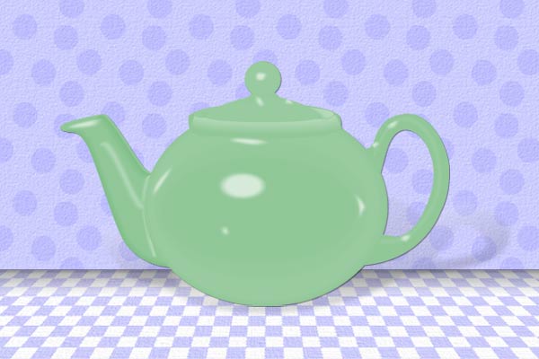 green teapot